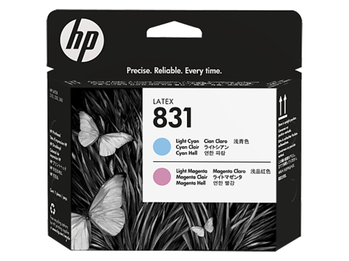 HP 831 Tête d'impression light magenta/light cyan
